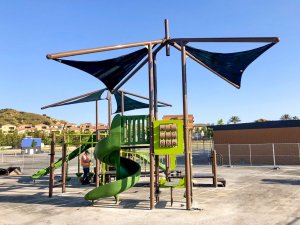 Porter Ranch Playground Installation nears finish by Community Playgrounds